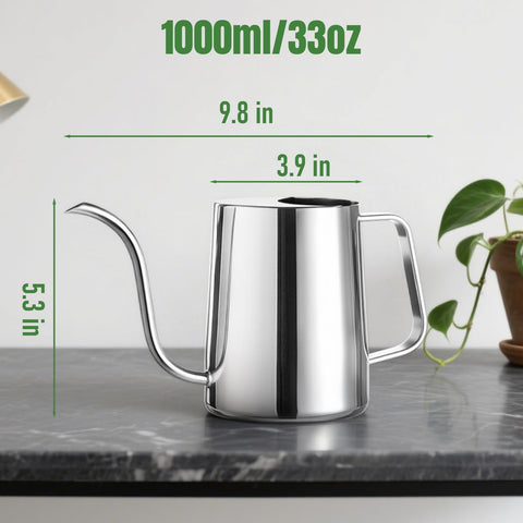 Doseno watering can ergonomic handle enables comfortable, controlled pours