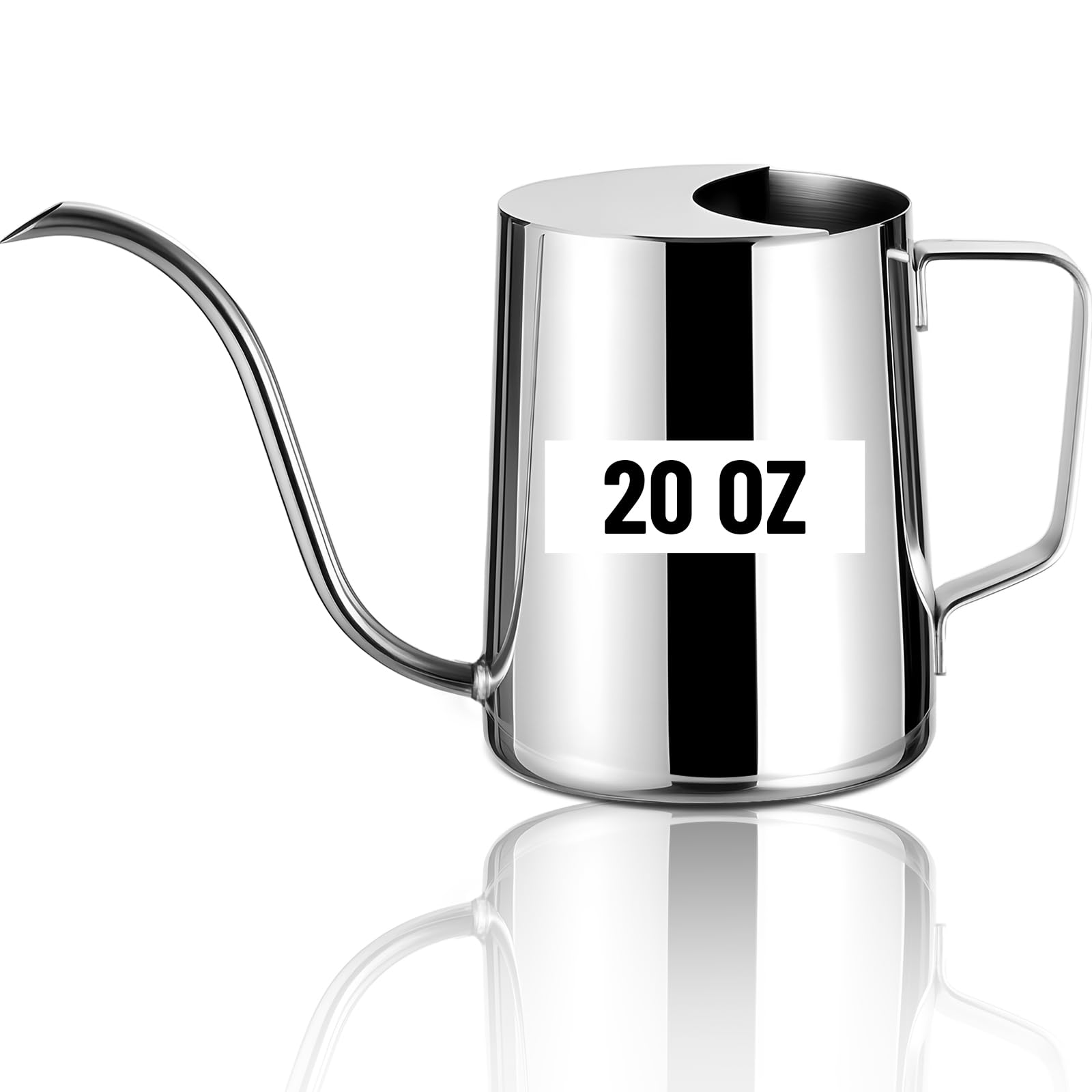 Doseno watering can with long spout for precise indoor watering.