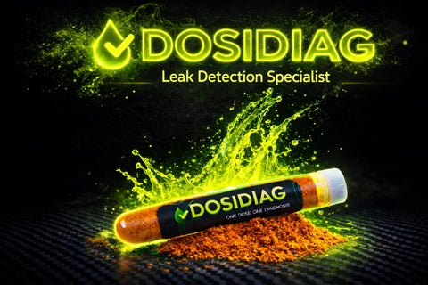 DOSIDIAG fluorescein tracer dye for water systems providing quick on-site visualization
