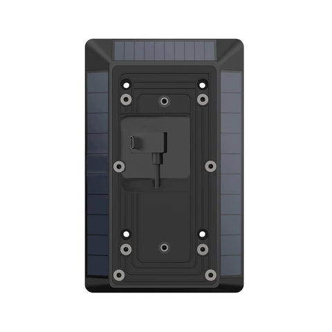Includes hardware to mount and power the outdoor doorbell installation.