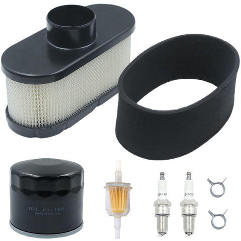 Dospruna X350 air filter for John Deere mowers enhances airflow and engine protection.