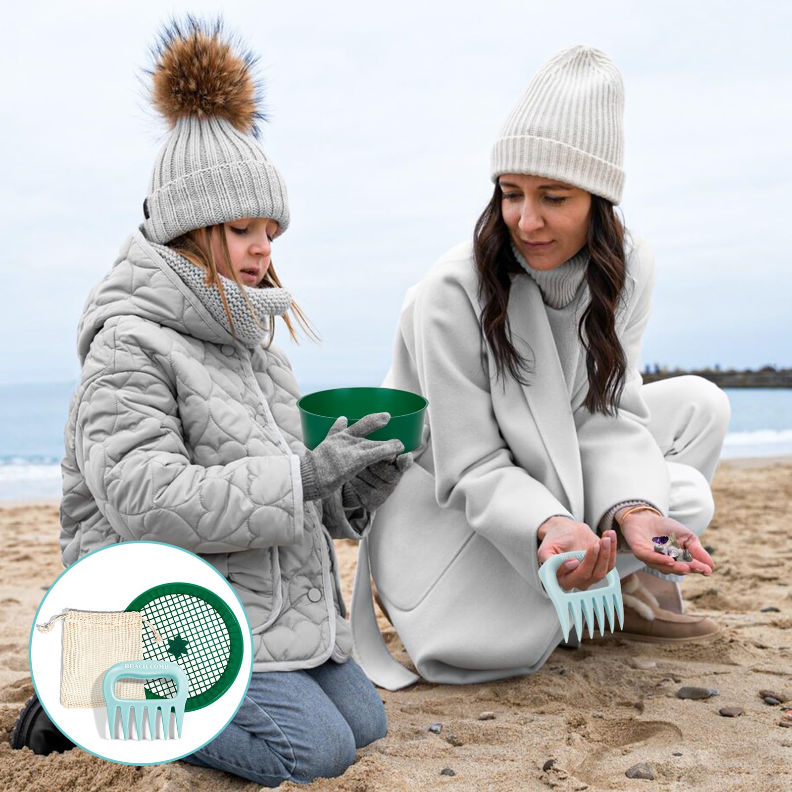 DOSTATNI beach hunting tools make a great gift for family beach days