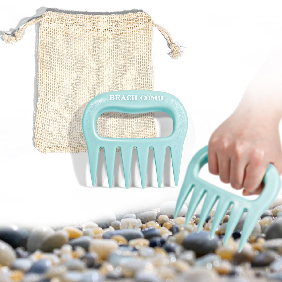 DOSTATNI sand scoop with shovel for quick beach treasure collection