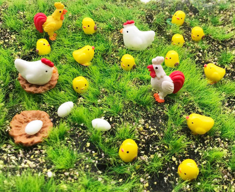 DoTebpa chicken nest micro-landscape texture for terrariums