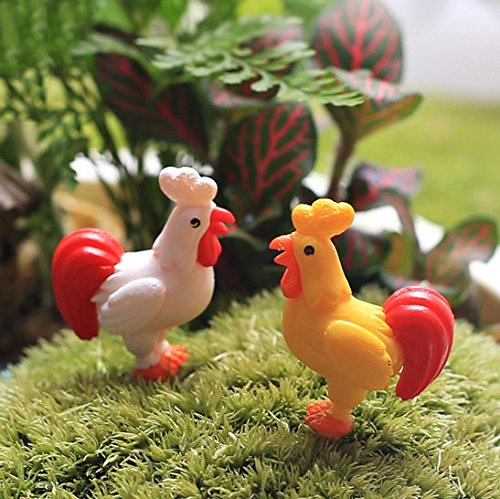 DoTebpa resin miniature coop complements container gardens with charm