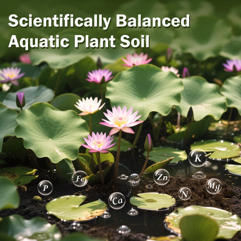 Doter Aquatic Plant Soil granules reduce aquarium cloudiness.