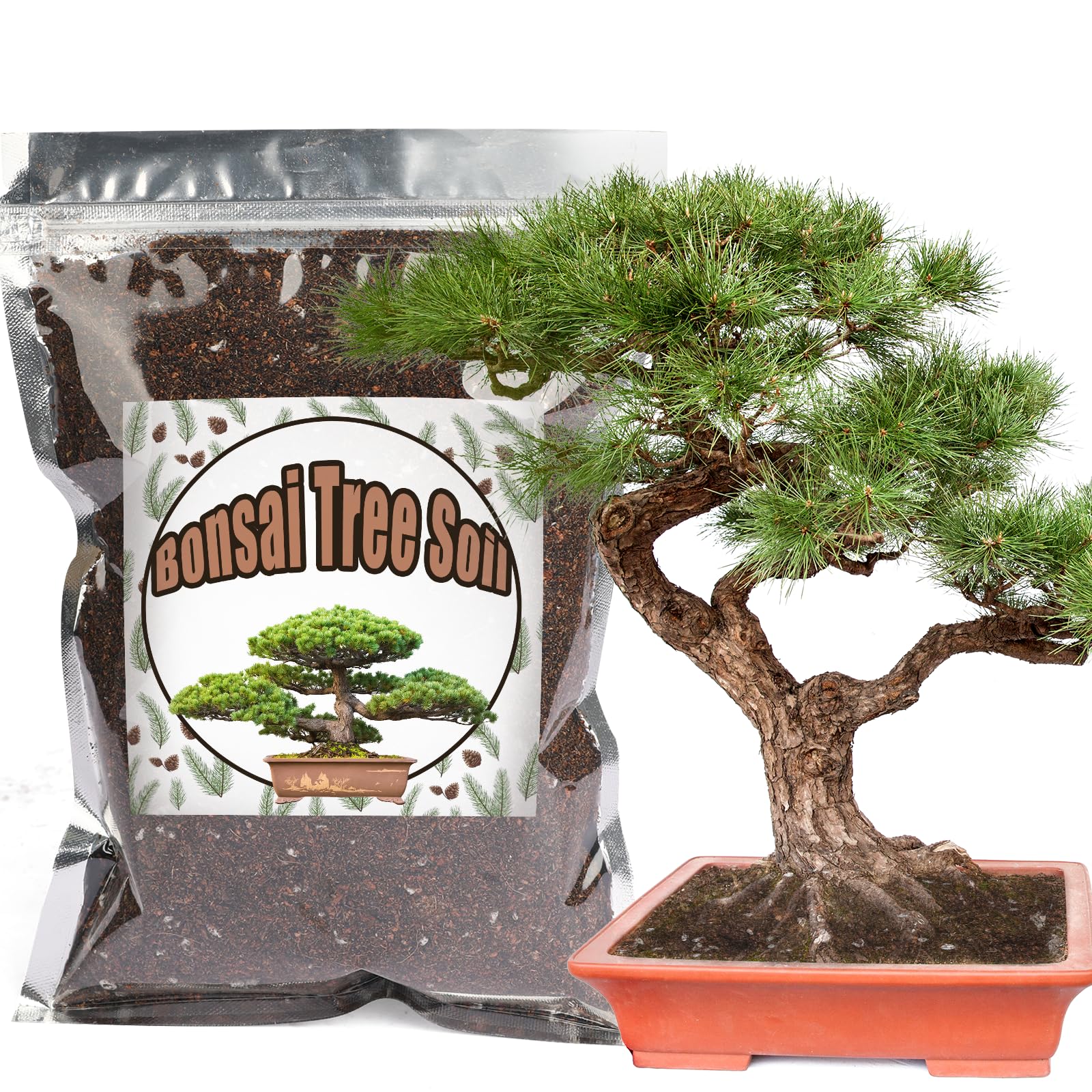 Doter Bonsai Soil Mix 1qt ready-to-use for vibrant roots