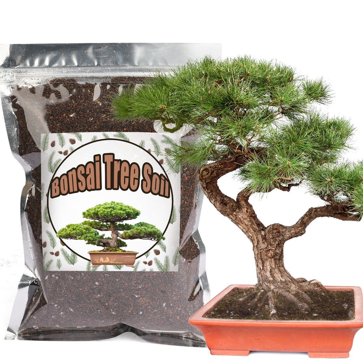 Doter Bonsai Soil Mix 1qt ready-to-use for vibrant roots
