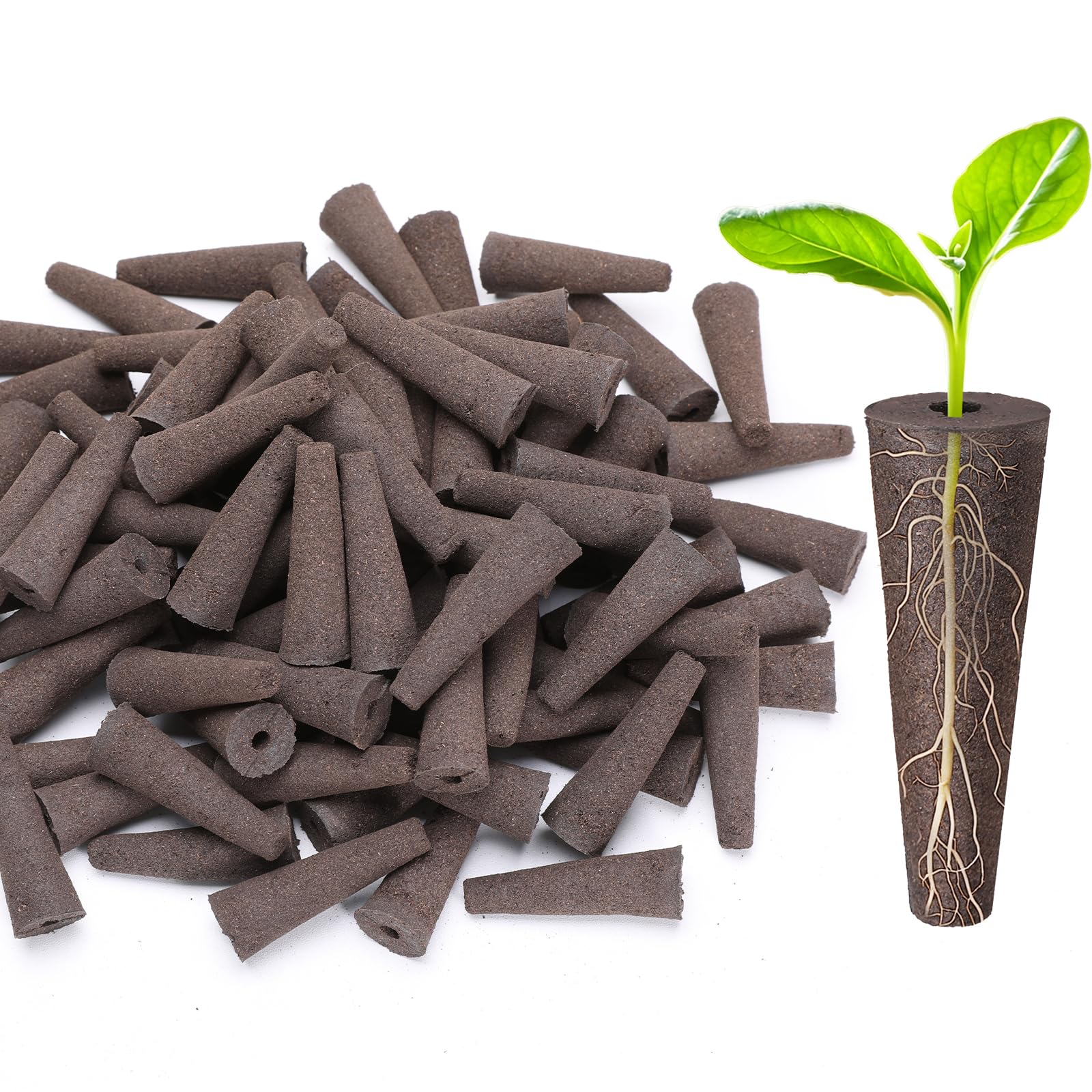 Doter Grow Sponges pack of 100 for easy startup in hydroponics.