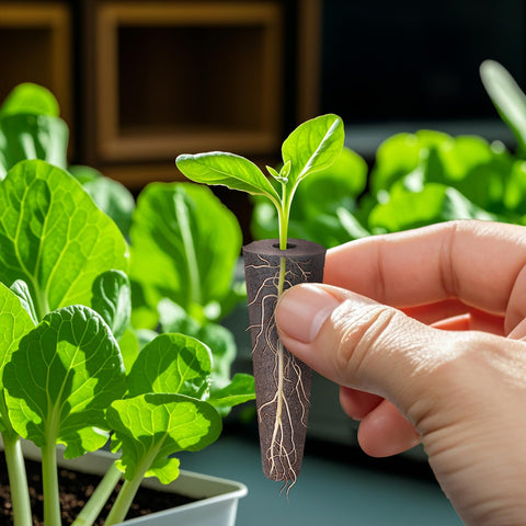 Doter Grow Sponges starter-use suitability supports seeds and cuttings for healthy transplants.