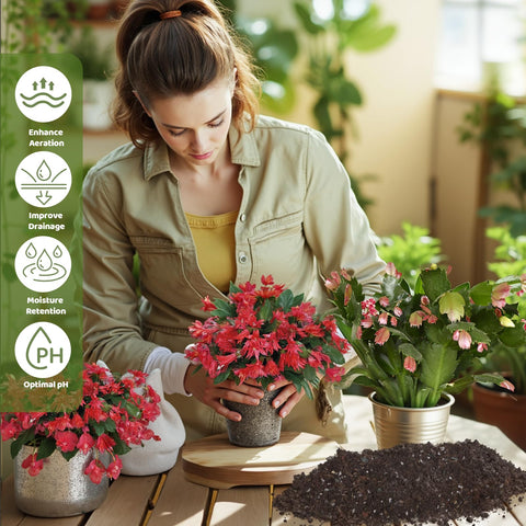 Doter moisture retention close-up illustrates hydration for thriving plants