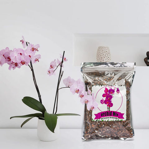 Doter Orchid Drainage and Water Retention balanced mix supports roots without drowning