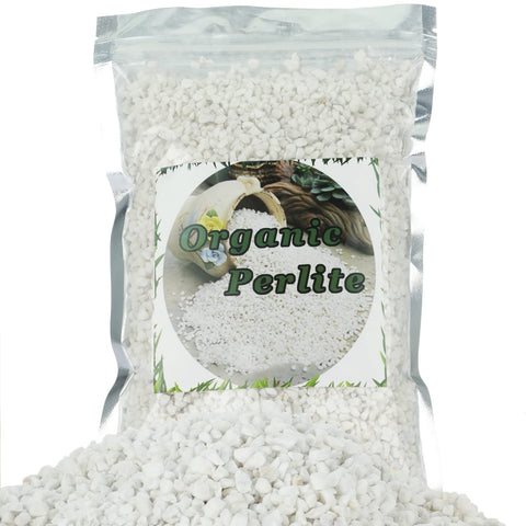 Doter Perlite bag open shows lightweight, porous material for drainage.