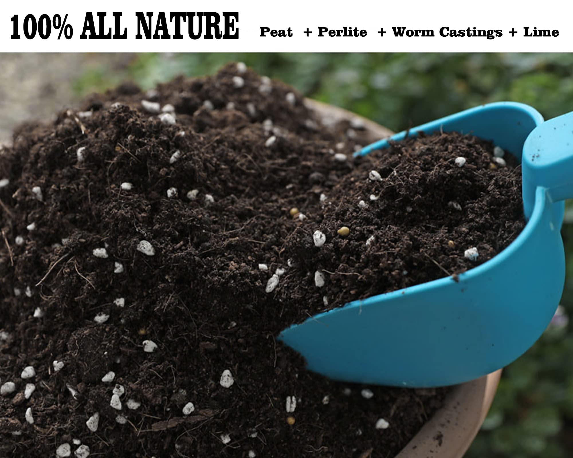 Doter potting mix texture close view highlights soil proportions for easy repotting