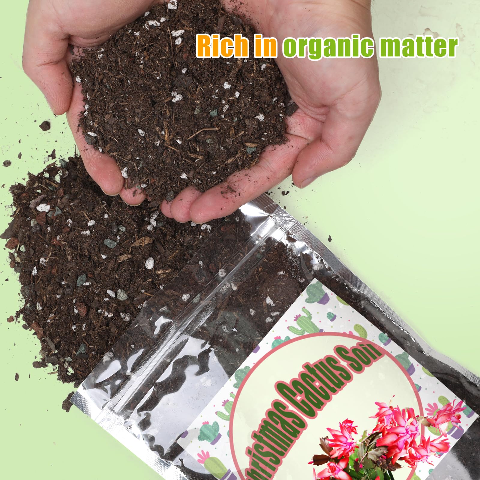 Doter soil mix moisture retention supports steady hydration for indoor plants.