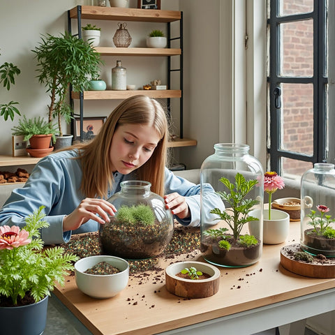 Doter Terrarium Root Development supports strong growth in tight spaces.