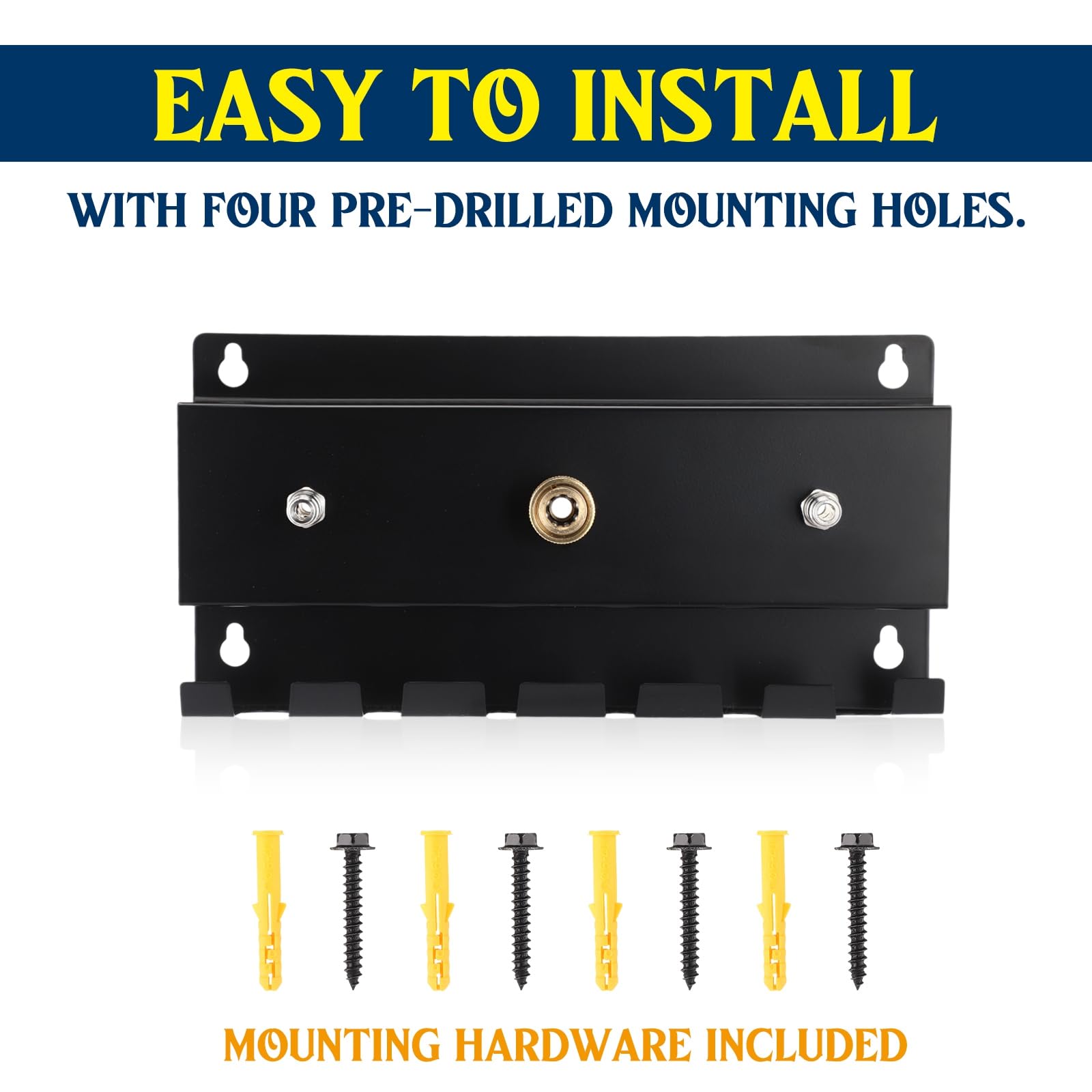 DoubleFill wall-mount quick-install design saves space.