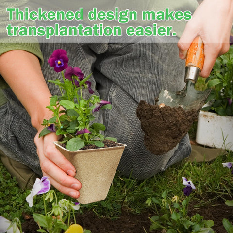 Breathable square design promotes healthy root development.