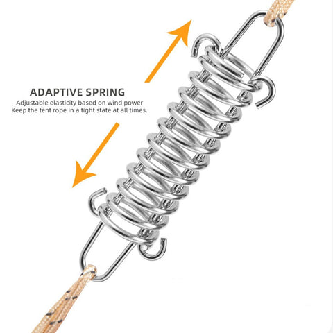 Doucdoft dog leash spring keeps leashes taut for safe outdoor walks.