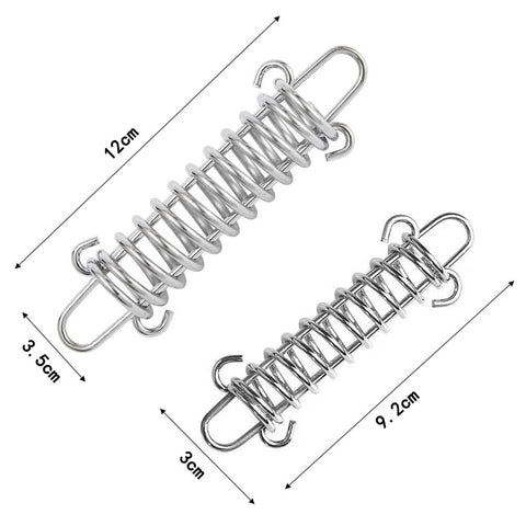 Doucdoft hammock chair spring supports heavy loads safely.
