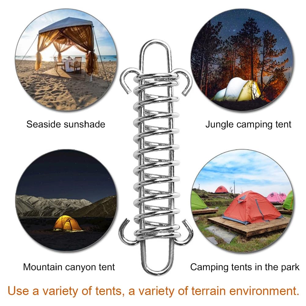 Doucdoft porch swing springs deliver secure, heavy-duty tension for hammocks.