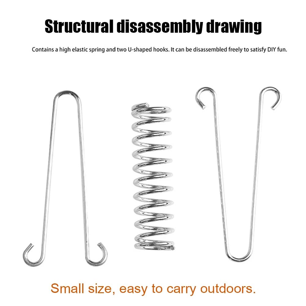 Doucdoft rope spring for awning offers easy setup and reliable tension.