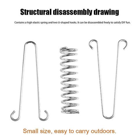 Doucdoft rope spring for awning offers easy setup and reliable tension.