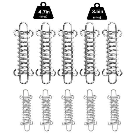 Doucdoft tent spring buckle in 304 stainless steel for strong, durable tent support.