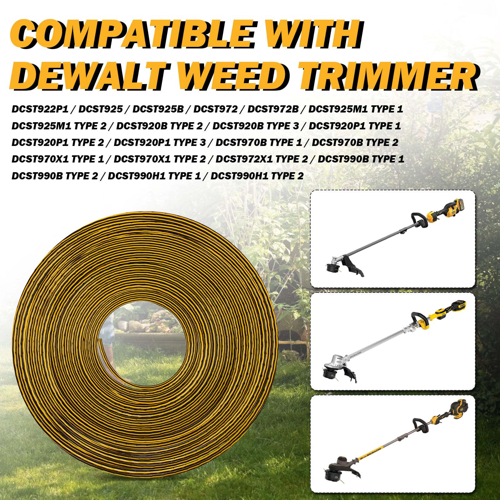 Doufuhua aerodynamically optimized trimmer line for efficient mowing