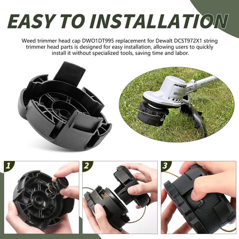 doufuhua easy-install cap cover; tool-free replacement for rapid setup.
