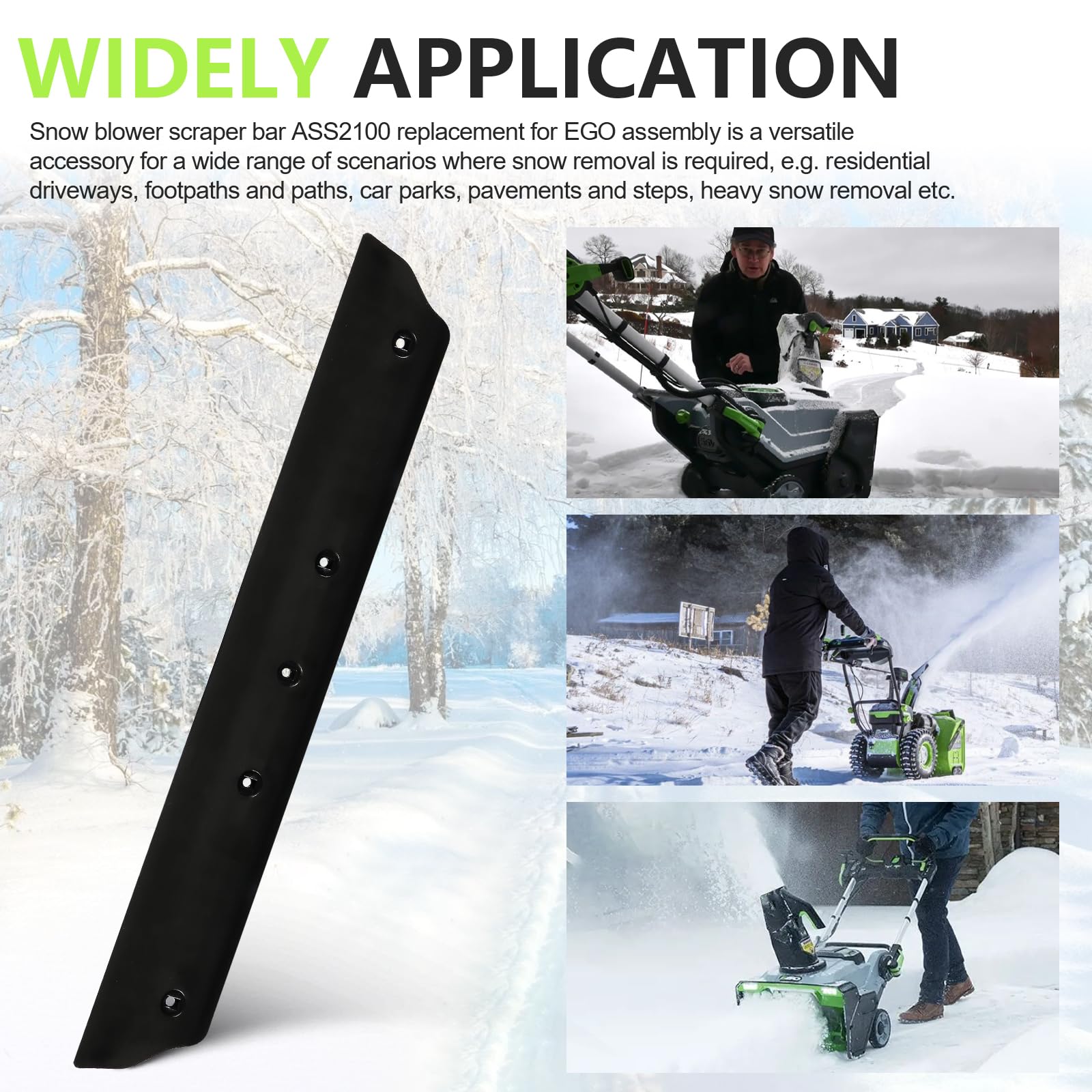 Easy-to-install replacement part helps maintain performance.