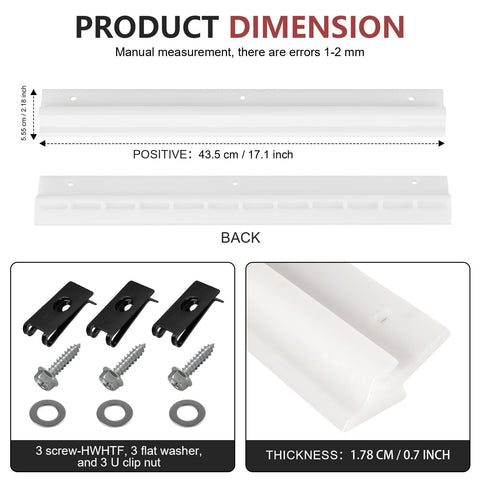 Doufuhua scraper blade kit assembly demonstrates a smooth upgrade for Toro snow throwers.