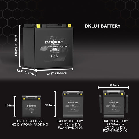 DOUKAS DKLU1 built-in BMS protects against overcharge and over-discharge