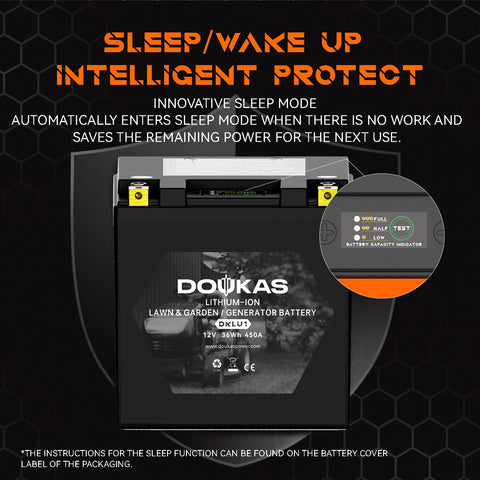 DOUKAS DKLU1 compact lightweight unit in hand for easy handling