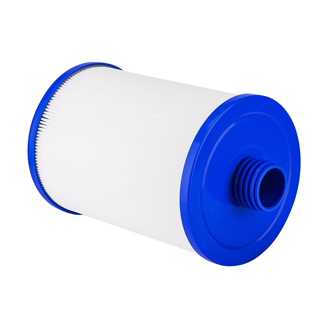 Doule King filter end cap design emphasizing durability and core support