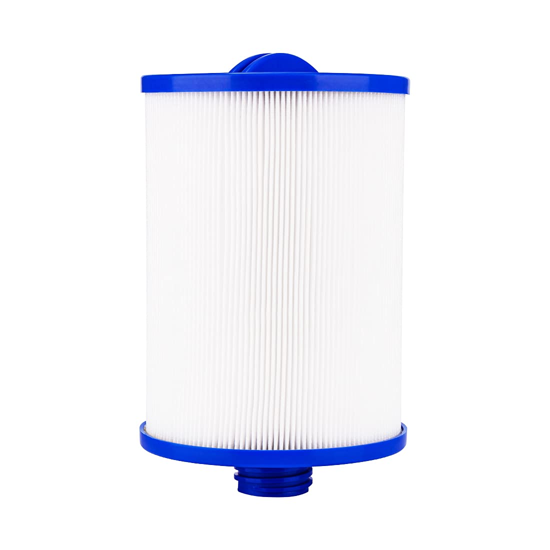 Doule King hot tub filter closeup showing trilobal fabric for enhanced filtration