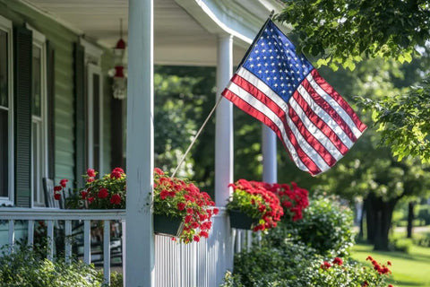 DOVER FLAG fast-drying design supports quick readiness after exposure to moisture.