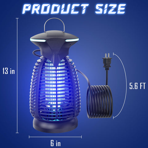 Dovima LED light provides broad patio coverage for outdoor spaces.