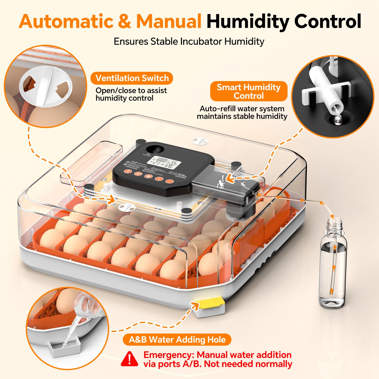 Dovnis digital temperature and humidity control for precise conditions