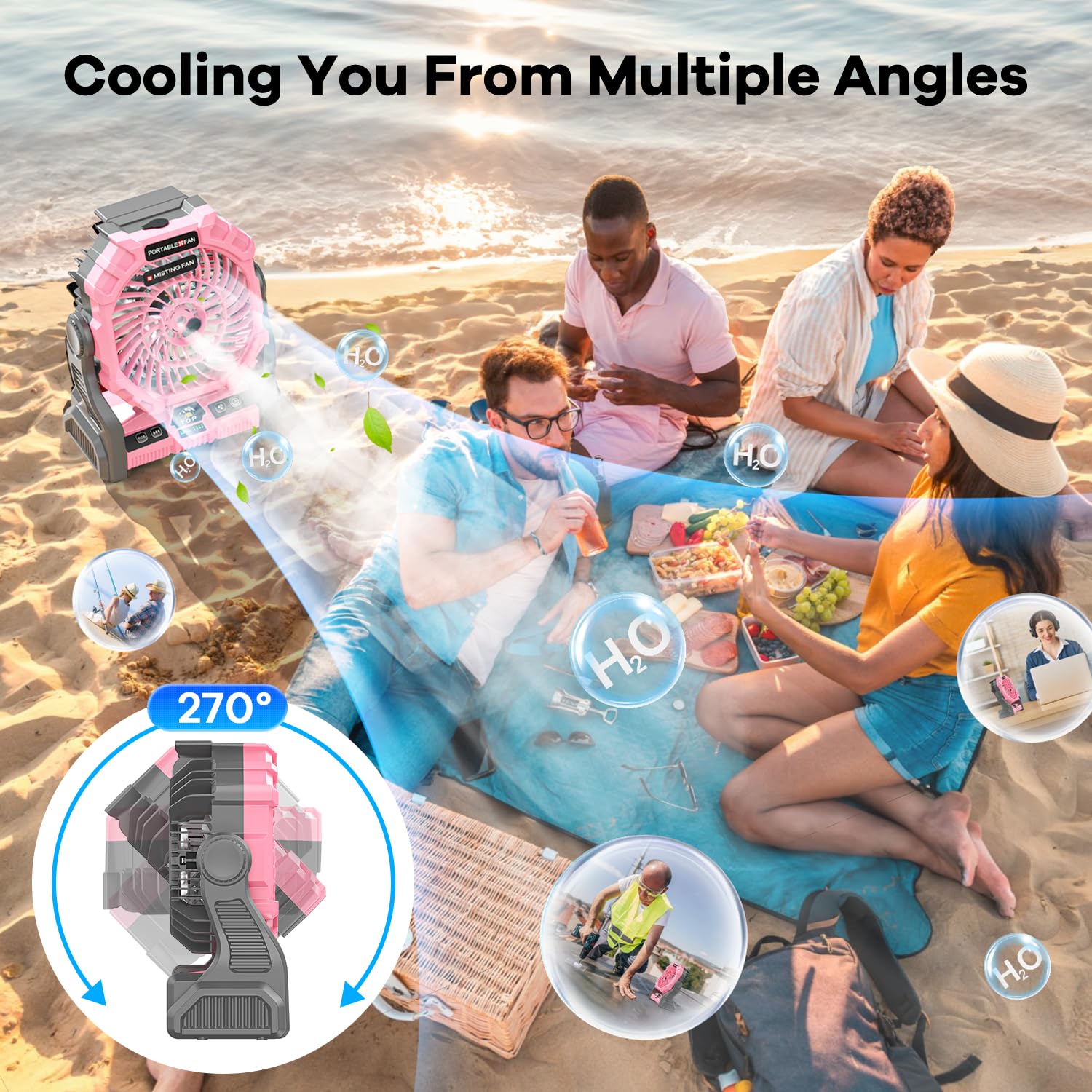 DowillDo dual spray modes tailor misting to moment.