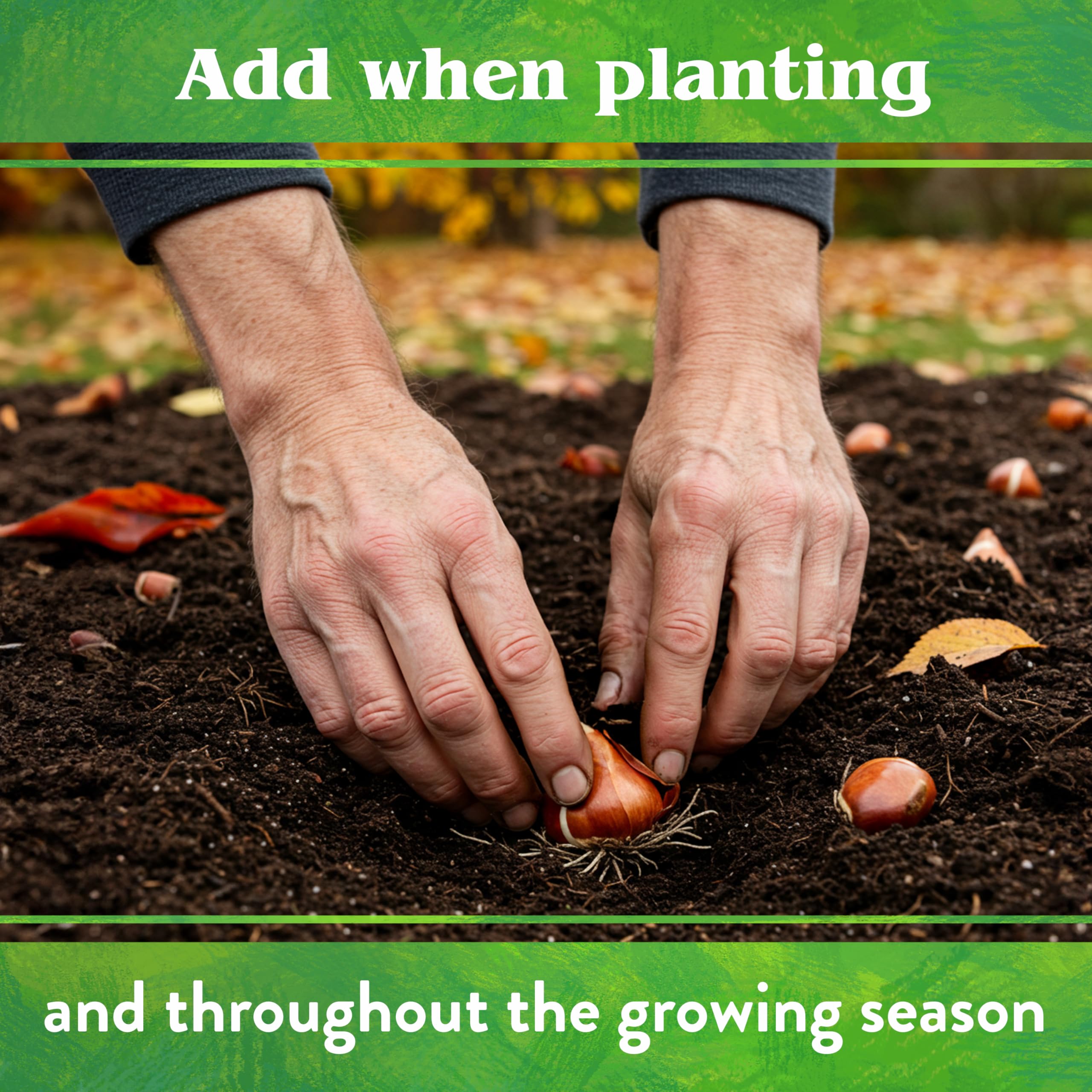 Down To Earth Bone Meal provides phosphorus and calcium for vigor