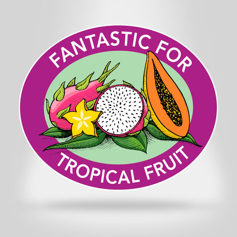 Down To Earth Fruit Tree product box in storage ready for seasonal feeding.