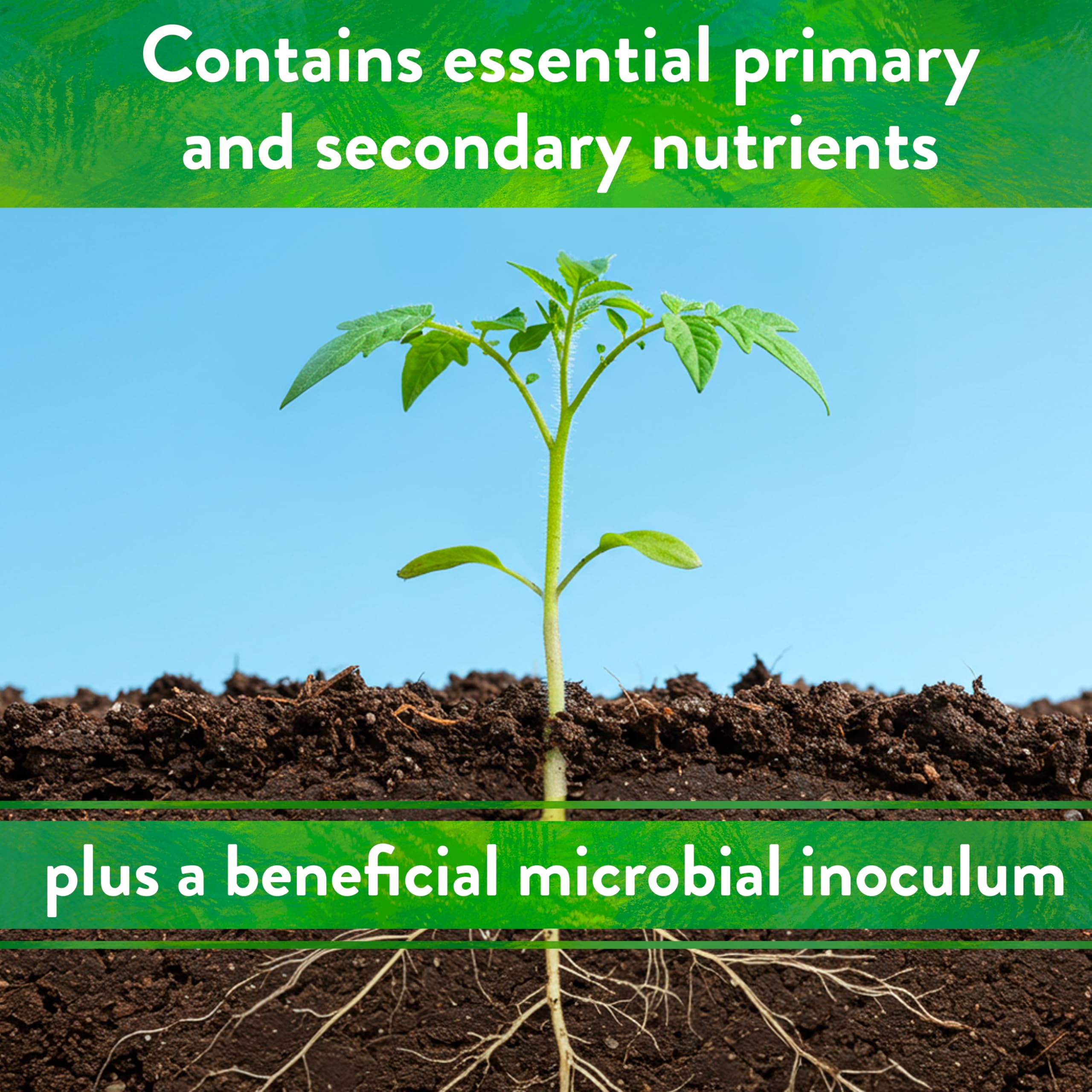 Down To Earth Organic Starter Mix paired with herbs for safe feeding.