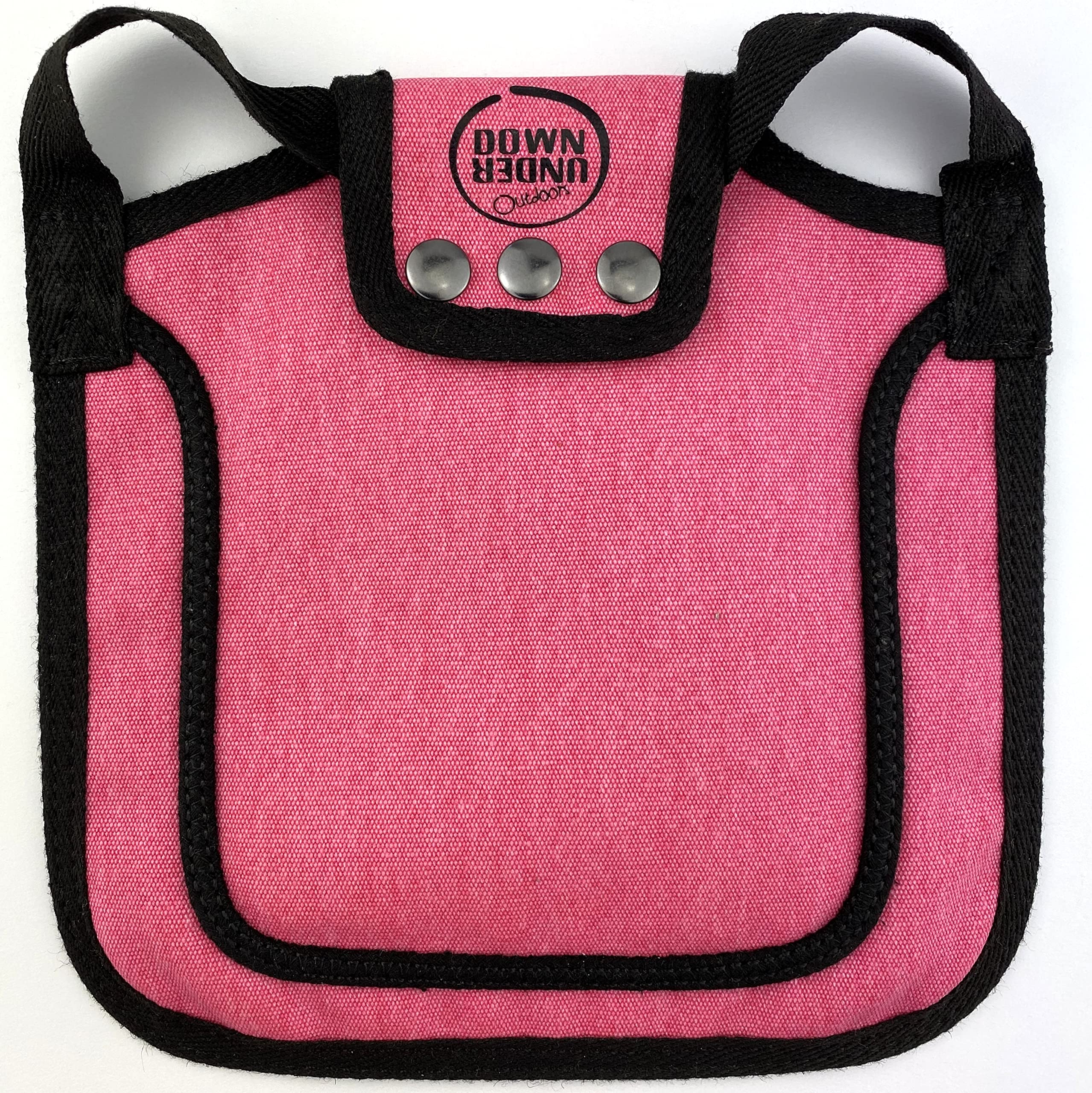DOWN UNDER OUTDOORS chicken apron with shoulder cover offers feather protection and easier handling.