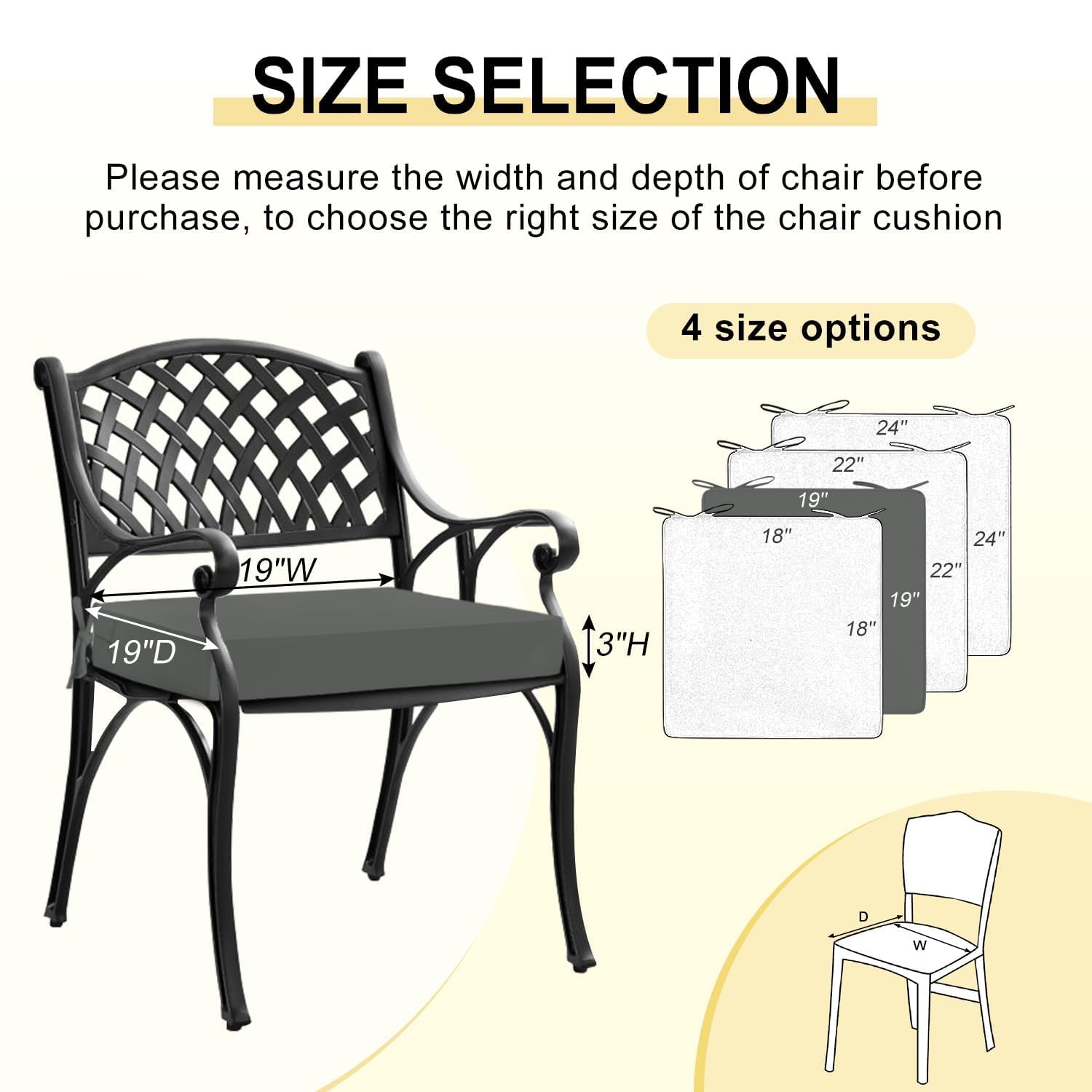Downluxe removable cover for easy washing and maintenance.