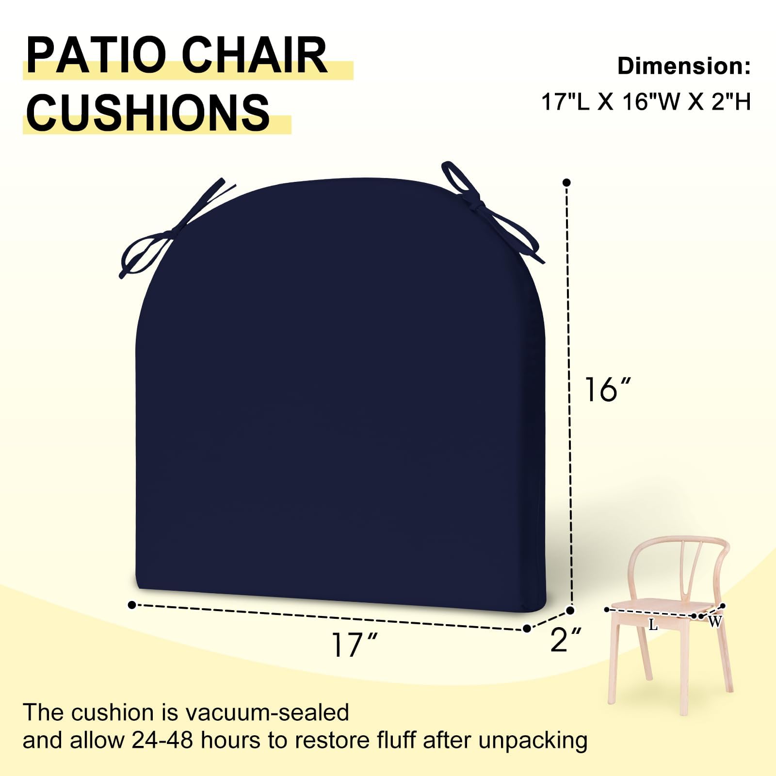 Downluxe cushions provide soft yet supportive seating for long chats.