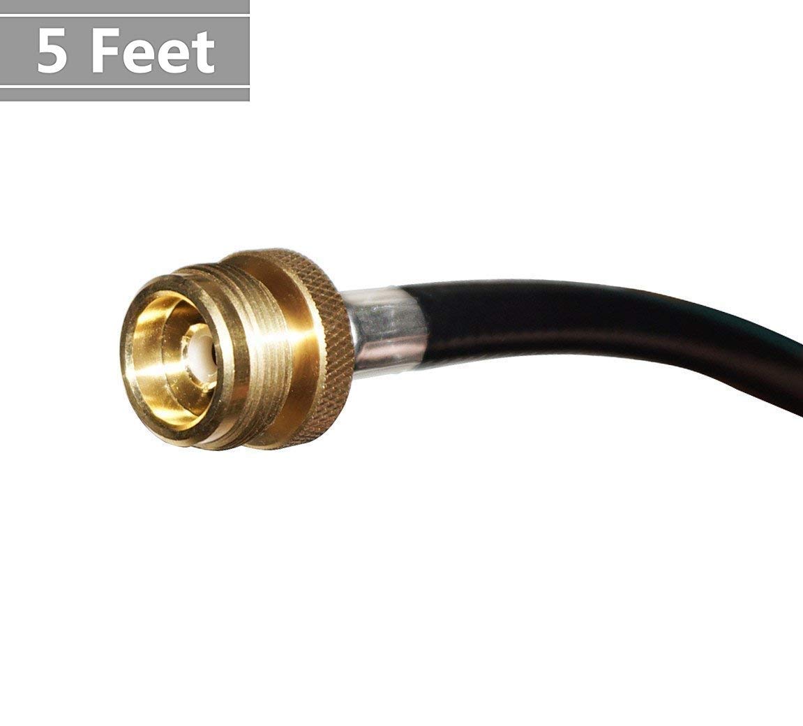 DOZYANT 20 lb to 1 lb appliance adapter enables larger fuel supply