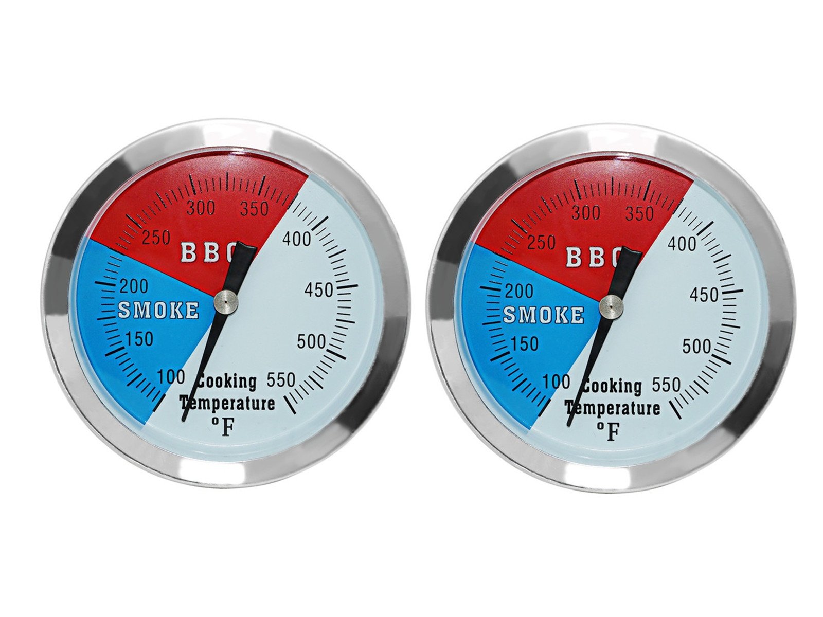Dozyant 3-1-8 inch face dial BBQ thermometer for precise grilling temps
