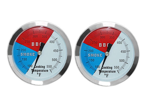 Dozyant 3-1-8 inch face dial BBQ thermometer for precise grilling temps