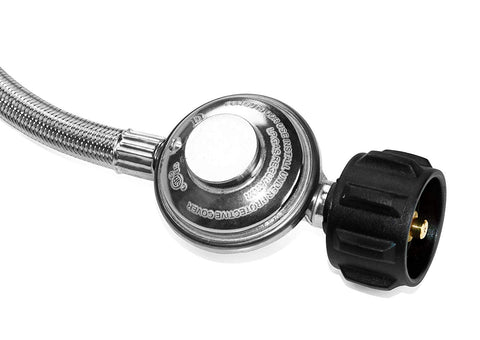 DOZYANT 38-inch female flare hose end for compatible grills.